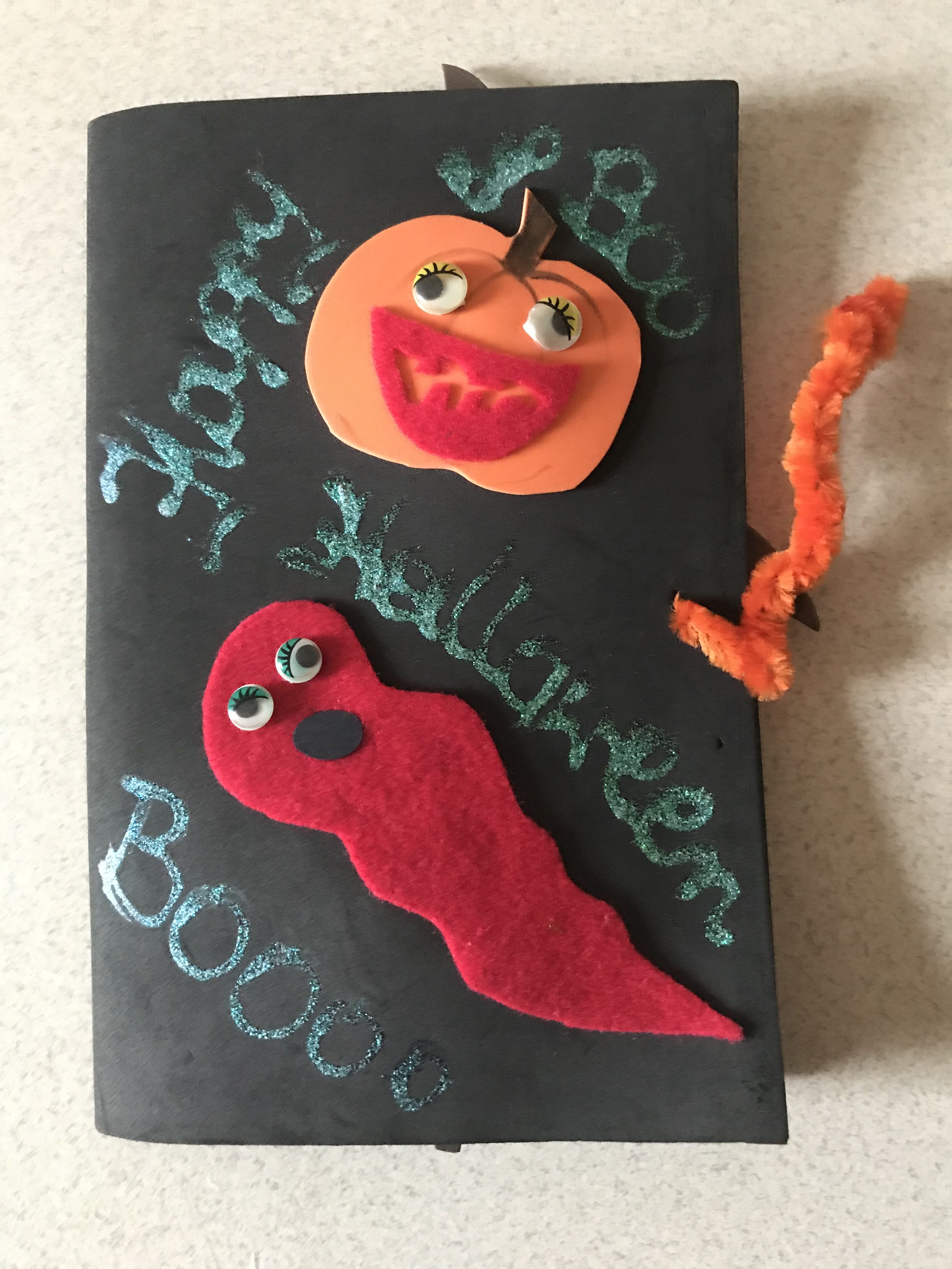 Halloween gift from Martha to her friend's daughter